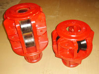 kelly drive bushings, side-mounted rollers, shafts and wipers